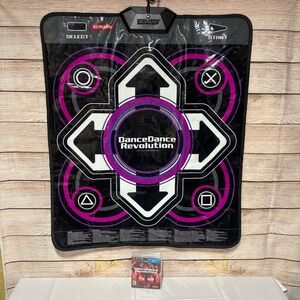 Dance Dance Revolution PS3 Mat and Game Bundle Used Good Condition, Tested